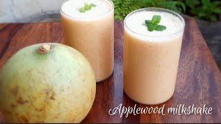 bel milkshake | wood apple shake | bel milkshake at home | bel milk shake | बेल शरबत | bel sharbat