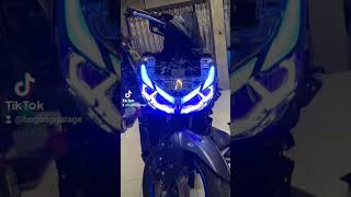 Custom Lampu Aerox New