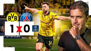 QUANDO ELE ESTÁ FEIO, ESQUECE! BVB VENCE PSG E SAI NA FRENTE NA SEMIFINAL