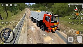 12 Wheeler Heavy Truck Driving | Offroad Truck Driving | 3d Truck Driving In Offroad | Bussid Mod