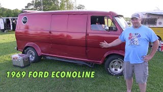 1969 Ford Econoline Custom Van. “BAD HABIT”￼