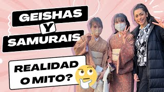 Barrio de SAMURAI y GEISHAS en JAPÓN