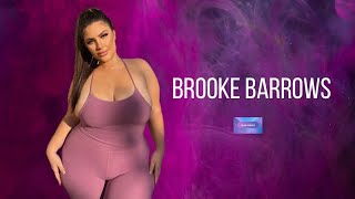 Brooke barrows : American plus size model 🇺🇸| Instagram star and influencer | biography video