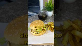 Smash burger💥🍔🫶🏻#trending #youtubeshorts #yummy #recipe #fypシ゚viral