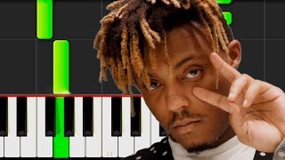 Juice WRLD  - Righteous (piano tutorial)