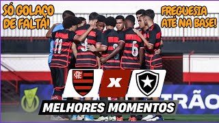 Flamengo 2 x 2 Botafogo | Melhores Momentos | Carioca Sub-17 2024 - Semifinal - Jogo 2