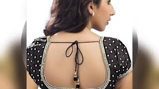 Top 1200 back neck blouse designs for sarees | அழகிய பேக் நெக் ப்ளவுஸ் டிசைன்கள் | #2020/ part-6