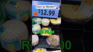 PREÇO DAS FRUTAS NOS EUA - NEM TUDO É BARAT0