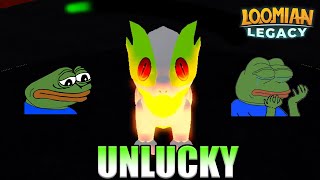 unlucky... | Loomian Legacy Roblox Shorts