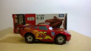 Tomica C-31 Disney Cars Lightning Mc Queen (Party Type)