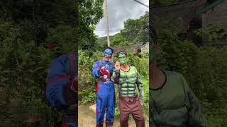 Who is Stronger   Venom , Hulk , Captain, Spidey #spiderman #animation #funny #sonic  #trending