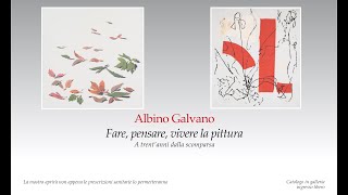 Albino Galvano: Bandiere, Nastri e Segni asemantici 1966 -1974