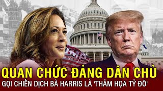 Chiến dịch tranh cử của bà Harris bị quan chức đảng Dân chủ chỉ trích là “thảm họa tỷ đô”