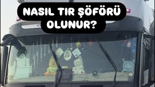 Tecrübesiz Tır şöförlüğü İş bulma konusu - Tecrübesiz Tır şöförü nasıl olunur ?