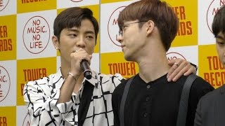 160801 MADTOWN Emptiness 빈칸 LEE GEON 이건 H.O 호 focus @TOWER RECORDS SHIBUYA