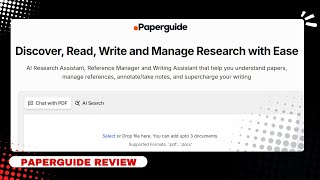 Transform Your Research Workflow with Paperguide: An In-Depth Review