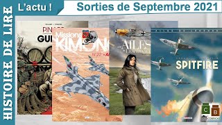 HISTOIRE DE LIRE L'ACTU #1 :  Sorties BD de Septembre 2021 [AÉRONAUTIQUE MILITAIRE]