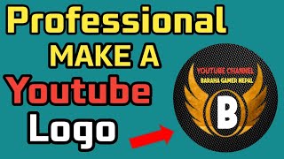 How to make logo on Android phone / Professional logo #Logo सिकौ youtube Logo बनाउन on Pixellab