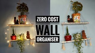 Wall Organiser Using Cardboard | DIY Plant Hanger Using Cardboard