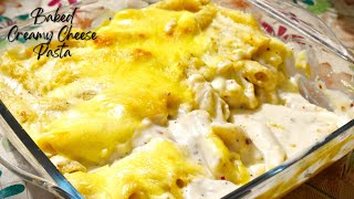 Baked Creamy Cheese Pasta - Creamy and Cheesy Delight - Quick and Easy Recipe