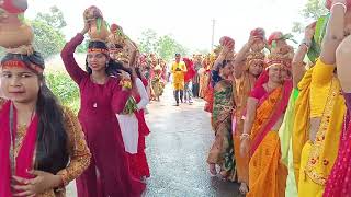 Jai Mata di || Kalash Yatra Samaroh || Bari Bathna, Katihar || USC Studios || Jai shree Ram