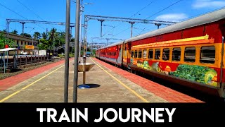 Shri Ganganagar - Kochuveli Express | Kannur to Thrissur train journey