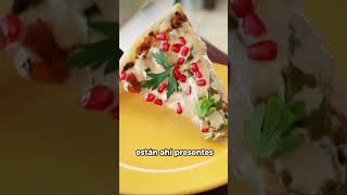 Probé la Pizza de Chile en Nogada y esto fue lo que pasó  #PuzzadeChileenNogada