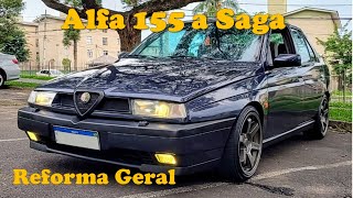 Reforma Alfa Romeo 155 Elegante 1996 - o Final da Saga