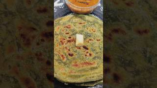 Palak Paratha Recipe | Spinach Paratha | Punjabi Masala Paratha #shorts #foryou #paratha