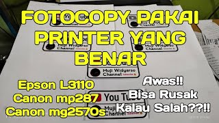 fotocopy menggunakan printer