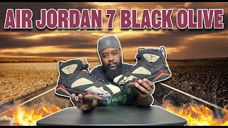 The First Air Jordan's Of 2023 | Air Jordan 7 Black Olive Review