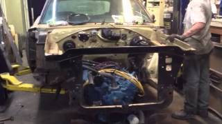 Removing engine from 1968 Charger