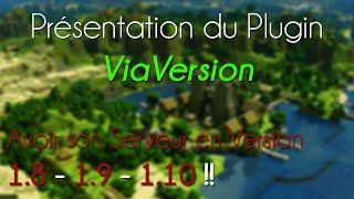 [TutoFR] Plugin ViaVersion (Connexion sur votre Serveur en 1.8 - 1.9 & 1.10)