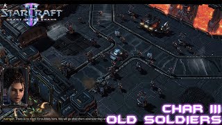 Starcraft 2 Heart of the Swarm Mission 9 - Char 3 Old Soldiers