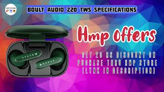 Boult Audio Z20 TWS | Best TWS Under 1000 In 2024 | Boult Audio Z20 TWS Review | Hmp Store