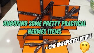 Unboxing Some Pretty Practical Hermes Items 🍑