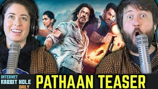 Pathaan | Official Teaser REACTION! | Shah Rukh Khan COMEBACK!!!