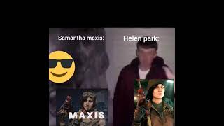 Samantha maxis is better than Helen park (average fan meme)