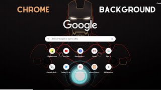 GOOGLE CHROME BACKGROUND CHANGE ||TronVron