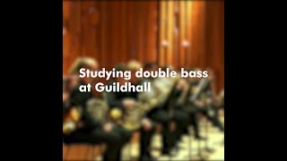 Double bass training at Guildhall