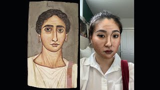 How To Do Your Makeup Like An Ancient Egyptian Woman Portrait c.200 CE: Art-Inspired Makeup Tutorial