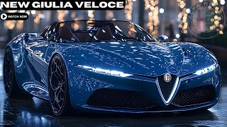 2025 Alfa Romeo GIULIA VELOCE Ti Review First look - This Is Very BEAUTIFUL!