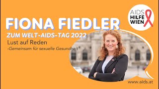 Fiona Fiedler zum Welt-AIDS-Tag - #gemeinsam für sexuelle Gesundheit