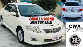 Toyota Corolla SR 20D for sale | 2010 model | Brand New Condition