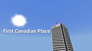 how to build first Canadian place minecraft tutorial