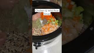 THE BEST WINTER SOUP RECIPE | Chicken and Wild Rice Soup #shorts