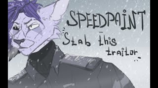 SpeedPaint - Stab this traitor[redraw] (Rearranged)