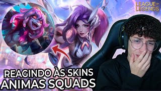 MONO SERAPHINE REAGINDO ÀS SKINS ANIMA SQUAD 2024!