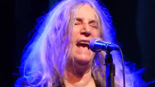 Patti Smith - Pissing in a River - Webster Hall - May 2nd 2019