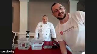 ZOOM среща- sous vide презентация